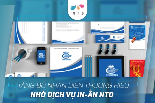 In sản phẩm thương hiệu - Dịch Vụ In Ấn NTD - Công Ty TNHH TM DV In Mỹ Thuật NTD